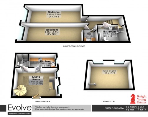 Floorplan for Borough Road, Isleworth