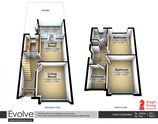 Floorplan for Heston Avenue, Heston TW5 9EU