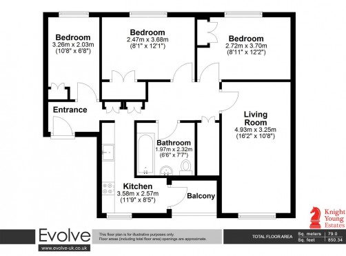 Floorplan for Delamere Terrace, London